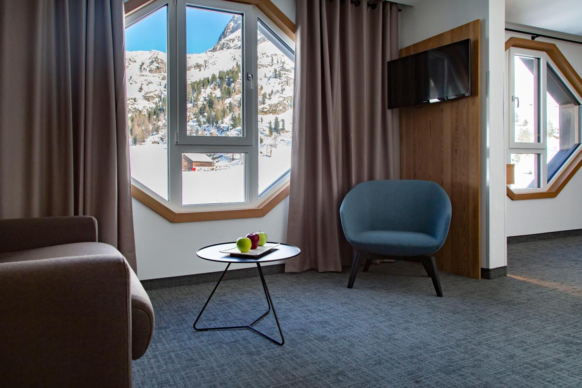 Blu Hotel Senales Zirm-Cristal Maso Corto Habitación foto